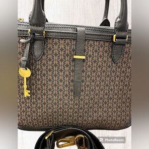 Fossil Ryder Leather Satchel